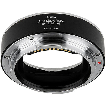FotodioX Tubo de Extensión Macro Automático 15mm para Cámaras L-Mount Metal
