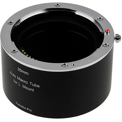 FotodioX Tubo de Extensión Macro Automático 35mm para Cámaras L-Mount Metal