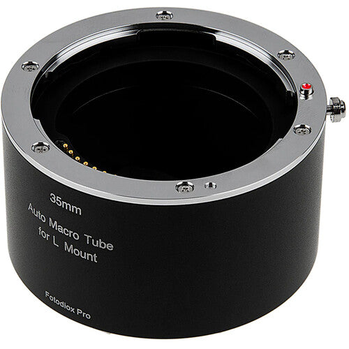 FotodioX Tubo de Extensión Macro Automático 35mm para Cámaras L-Mount Metal