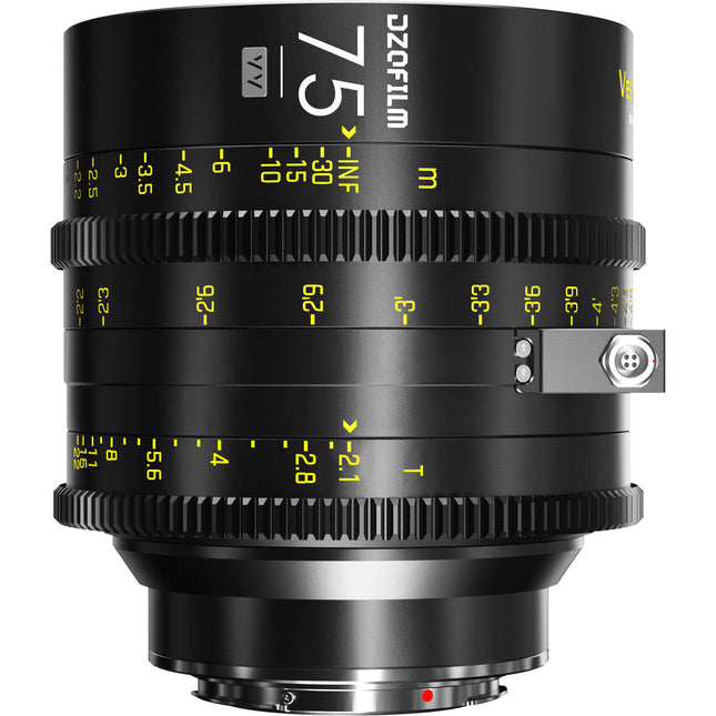 DZOFilm VESPID Cyber Lente Prime 75mm T2.1 Monturas PL y EF