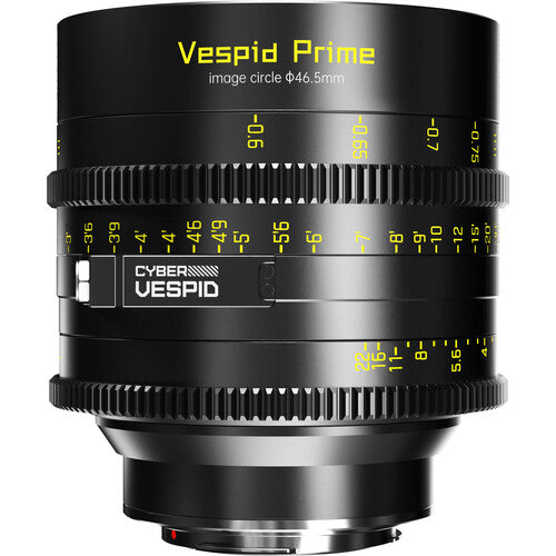 DZOFilm VESPID Cyber Lente Prime 75mm T2.1 Monturas PL y EF