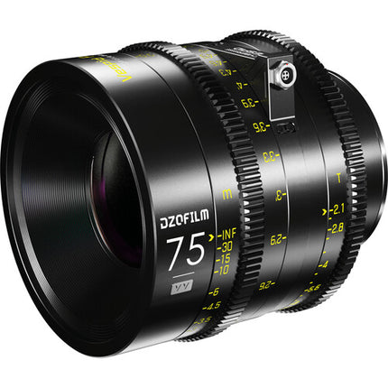 DZOFilm VESPID Cyber Lente Prime 75mm T2.1 Monturas PL y EF