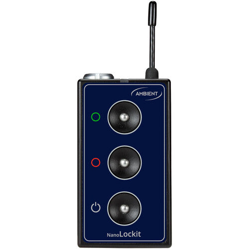 Ambient Recording NanoLockit Mini Sincronizador de Código de Tiempo Preciso 2 Pack con Registro