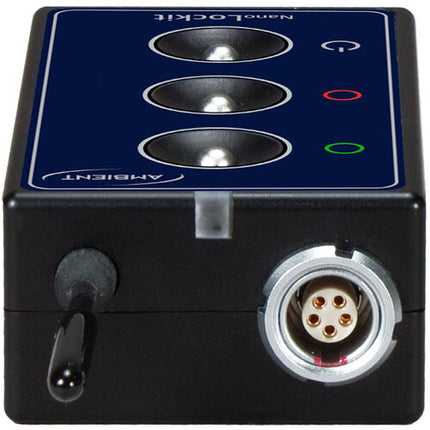 Ambient Recording NanoLockit Mini Sincronizador de Código de Tiempo Preciso 2 Pack con Registro