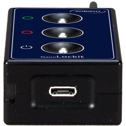 Ambient Recording NanoLockit Mini Sincronizador de Código de Tiempo Preciso 2 Pack con Registro