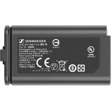 Sennheiser EW-DX MKE 2 SET Sistema Inalámbrico Dual Canal con 12 Horas Batería