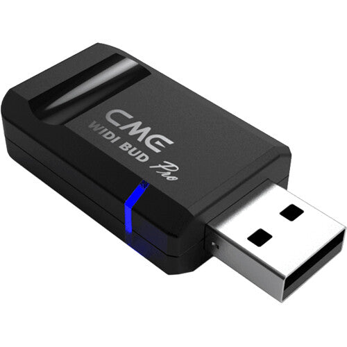 CME WIDI Bud Pro Adaptador Bluetooth USB MIDI rango 20m latencia 3ms