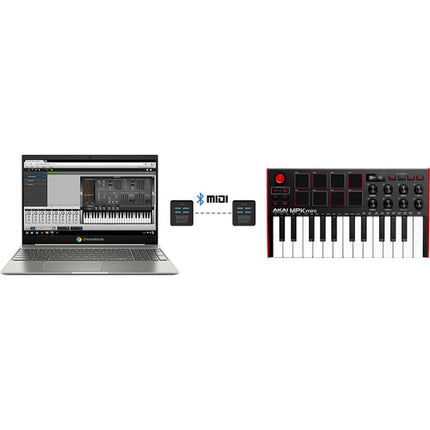 CME WIDI Uhost Interfaz MIDI Bluetooth avanzada rango 20m latencia 3ms
