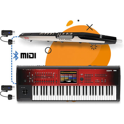 CME WIDI Master Premium Adaptador MIDI Bluetooth 5 Alcance Largo Ultrabajo