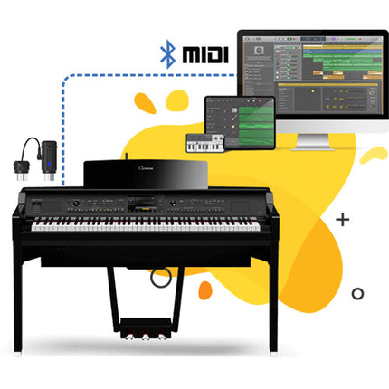 CME WIDI Master Premium Adaptador MIDI Bluetooth 5 Alcance Largo Ultrabajo
