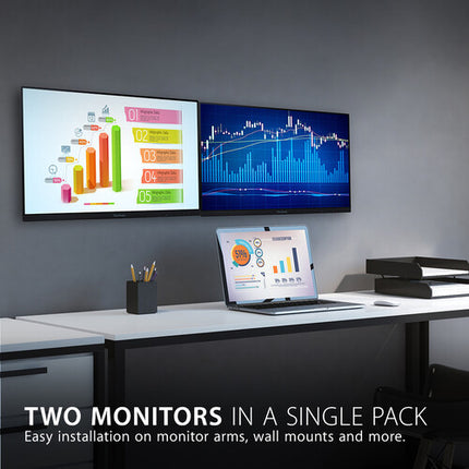 ViewSonic VA2256-mhd_H2 Monitor IPS 21.5" Full HD 2 Pack sin soportes