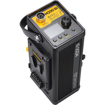Godox Knowled M200BI Lámpara LED bicolor 2800-6500K Dimmable 0-100% con Montura Bowens