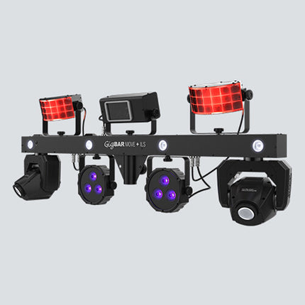 CHAUVET DJ GigBAR Move Sistema de Iluminación 5 en 1 con 2 Moving Heads y Láser RGB