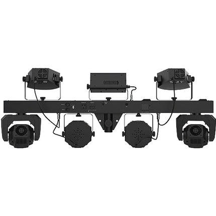 CHAUVET DJ GigBAR Move Sistema de Iluminación 5 en 1 con 2 Moving Heads y Láser RGB