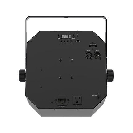 CHAUVET DJ Swarm 5 FX ILS Kit de efectos múltiples RGB-AW láser y estroboscópico con cable DMX seguridad y abrazadera