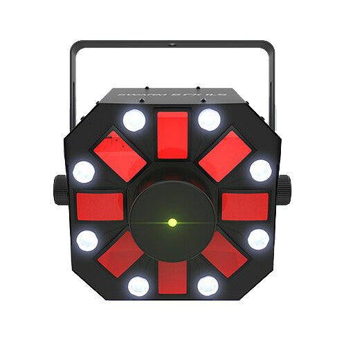CHAUVET DJ Swarm 5 FX ILS sistema de iluminación RGBAW derby y láser rojo verde