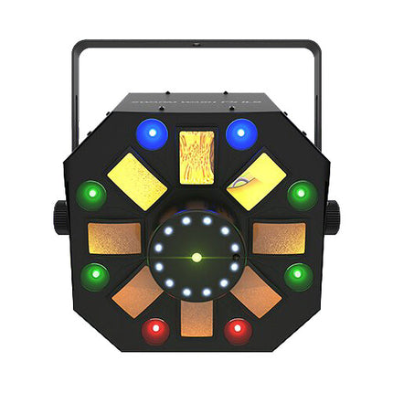 CHAUVET DJ Swarm Wash FX ILS Fixture de Iluminación RGBAW 82° Laser