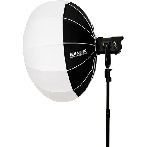 Nanlux Lantern Softbox para luz LED Evoke 47.2 pulgadas interior plateado fácil montaje