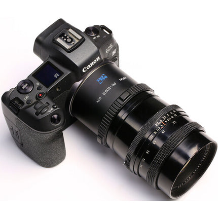 KIPON Baveyes Adaptador de Montura 0.7x para Pentacon 6 a Canon RF con Enfoque Infinito y Construcción de Aluminio