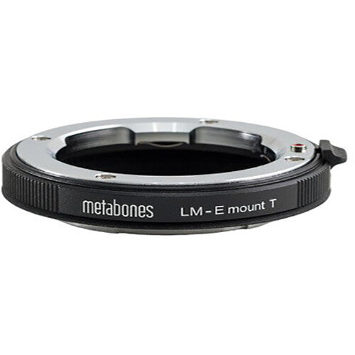 Metabones Adaptador Leica M a Sony E-mount en Latón con Acabado Satinado Negro
