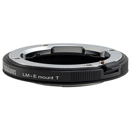Metabones Adaptador Leica M a Sony E-mount en Latón con Acabado Satinado Negro