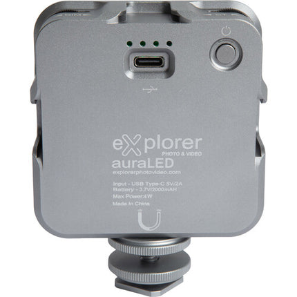 Explorer Photo & Video AuraLED 500 Luz LED 500 lúmenes Temperatura 3000-5500K