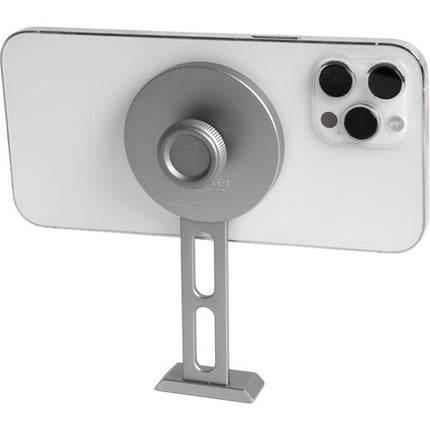 Explorer Photo & Video Soporte Magnético para iPhone MagSafe con Base Arca y Brazo Frío Ajustable 360°