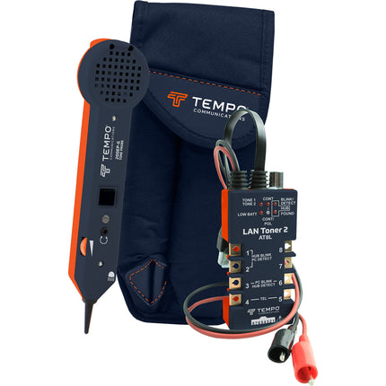 Tempo AT8L Kit Toner LAN con Probe 50 Horas y Estuche Premium
