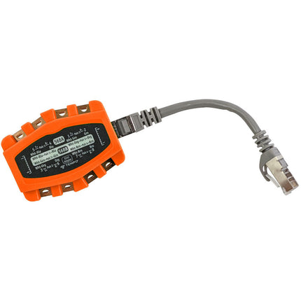 Tempo RJ45 Conector Modular 8 Vías con Clips de Acero y Contactos Ranurados