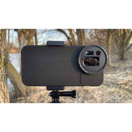 Moondog Labs filtro 52mm para iPhone bayoneta Multi-cámara con funda y tapa