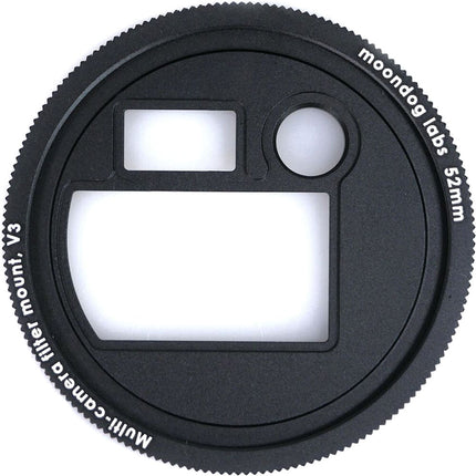 Moondog Labs filtro 52mm para iPhone bayoneta Multi-cámara con funda y tapa