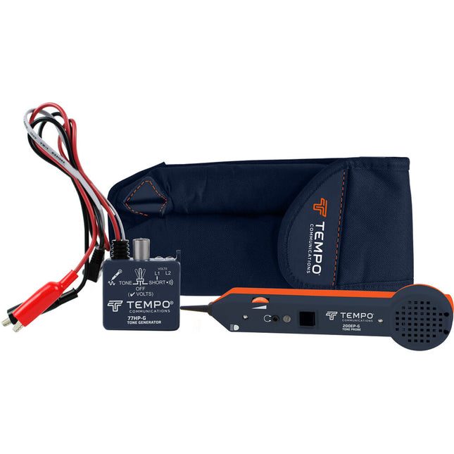 Tempo 701K-G Kit estándar de rastreo con generador de tono 890 960 Hz y estuche