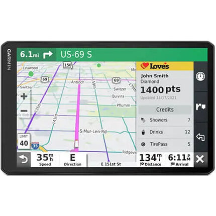 Garmin dēzl OTR810 Navegador GPS para Camiones Pantalla 8"