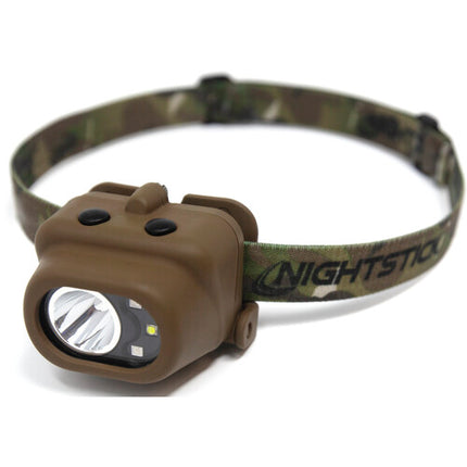 Nightstick NSP-4610C Linterna Frontal LED Multifunción 210 Lumen IPX7 Con Banda Elástica Camuflada
