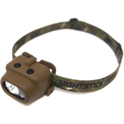 Nightstick NSP-4610C Linterna Frontal LED Multifunción 210 Lumen IPX7 Con Banda Elástica Camuflada