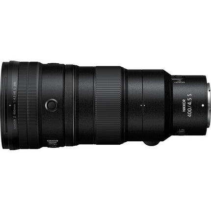 Nikon NIKKOR Z 400mm f4.5 VR S Lente Teleobjetivo F4.5 a F32 con Estabilizador y Motor AF