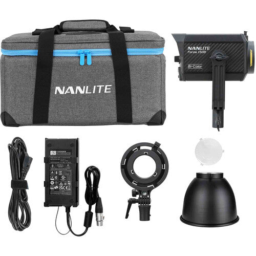 Nanlite Forza 150B Bi-Color LED Monolight 2700-6500K 5121 Lux 55° Reflector