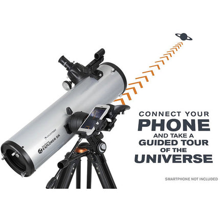 Celestron StarSense Explorer DX 130AZ Telescopio Reflector 130mm f5 con Tripode Ajustable