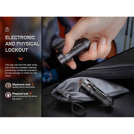 Fenix Flashlight E18R V2.0 Linterna Recargable 1200 Lúmenes USB-C Pack Standard