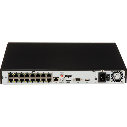Hikvision EKI-K164T412 Kit NVR 16 Canales 8MP 4TB HDD 12 Cámaras 4MP Visión Nocturna
