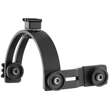 Ziv Dual Shoe C Bracket Soporte de Zapata Doble Ajustable para DSLR y Camcorders