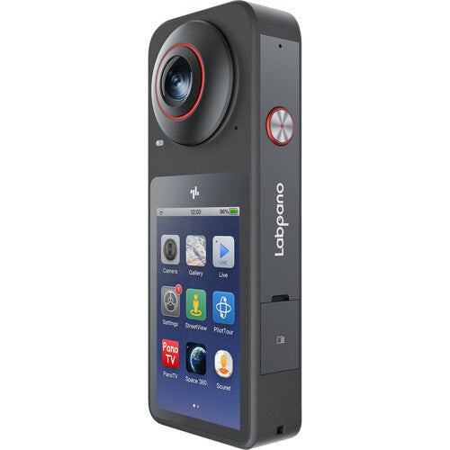 Labpano PilotPano 5.7K Cámara 360 Streaming AI 4K 32GB eMMC 2h Batería