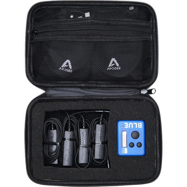 Apogee Electronics ClipMic digital 2 micrófonos lavalier kit 96 kHz 24 bits Bluetooth sync