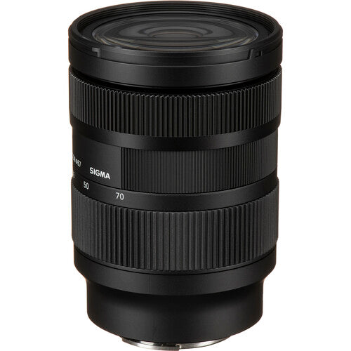 Sigma 28-70mm f/2.8 DG DN Lente zoom para Sony E con diafragma de 9 hojas y diseño resistente al polvo y salpicaduras