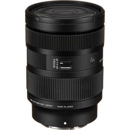 Sigma 28-70mm f/2.8 DG DN Lente zoom para Sony E con diafragma de 9 hojas y diseño resistente al polvo y salpicaduras