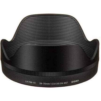 Sigma 28-70mm f/2.8 DG DN Lente zoom para Sony E con diafragma de 9 hojas y diseño resistente al polvo y salpicaduras