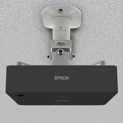 Gabor Soporte Universal para Proyector Blanco Rotación 360° y Soporta 15 kg