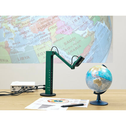 IPEVO VZ-R Cámara Documental HDMI y USB 8MP 1080p Luz LED Verde