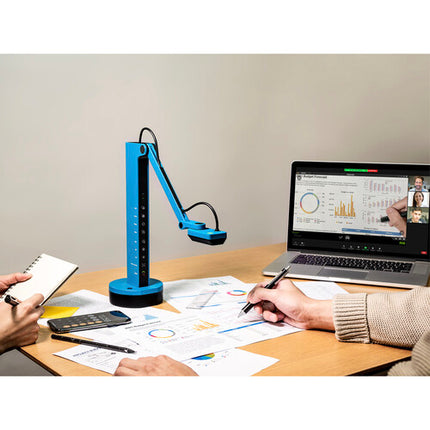 IPEVO VZ-X Cámara de Documentos HDMI USB Wi-Fi 8MP 1080p Azul