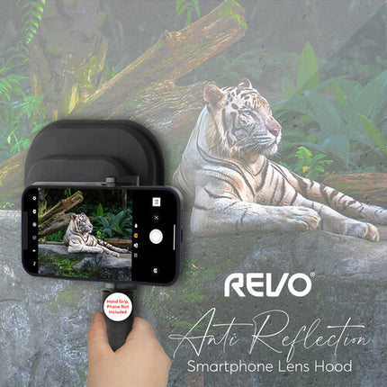 Revo Smartphone Lens Hood Sombrilla Para Lentes Ultrawide 2.4 A 3.3 Pulgadas